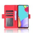Θήκη με πτερύγιο για Samsung Galaxy A52 / A52s, Card Slot, κόκκινη