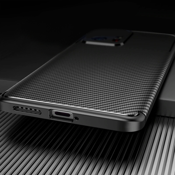 Θήκη για Xiaomi 11T / 11T Pro, Carbon Gel, μαύρη