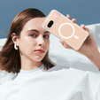 Θήκη για Google Pixel 8A, Fusion Hybrid, για MagSafe, διαφανής
