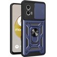 Θήκη για Motorola Moto G73 5G, CamShield Slide, μπλε