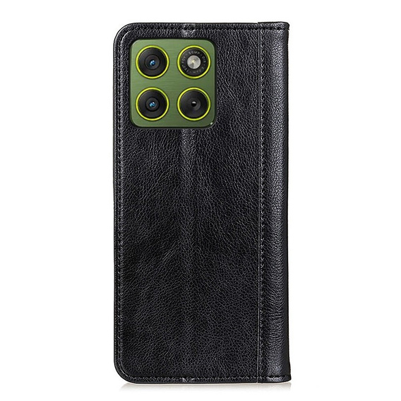 Θήκη με πτυσσόμενο καπάκι Split Leather για Motorola Edge 70