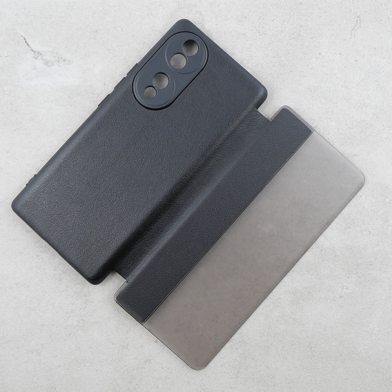 Η αναδιπλούμενη θήκη για το Honor 70 5G, Side View, μαύρη