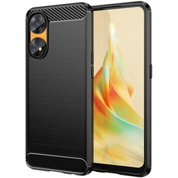 Θήκη για Oppo Reno8 T 4G, Carbon, μαύρη