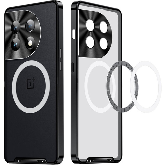 θήκη προστασίας κάμερας για το OnePlus 11 5G, CamShield MagSafe, διαφανής / μαύρη