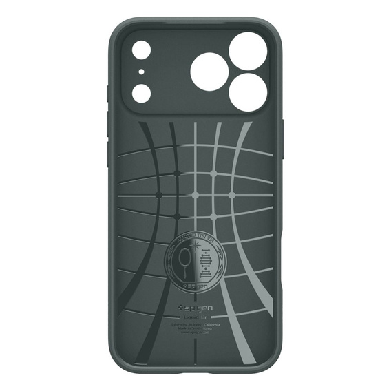 Θήκη Spigen Liquid Air για iPhone 17 Pro, Πράσινο της αβύσσου