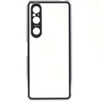 θήκη για το Sony Xperia 1 V, Magnetic Dual Glass, ασημένια