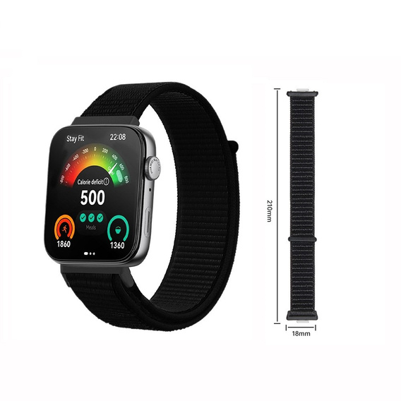 Εύκαμπτο νάιλον λουράκι για το Huawei Watch Fit 4 / 4 Pro / 3