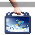 Παιδική θήκη για Lenovo Tab M10 10.1 Gen 3 TB-328FU/TB-328XU, Cute Patterns, με βάση, σκούρο μπλε