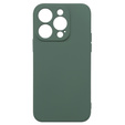 Θήκη για iPhone 15 Pro, Silicone Lite, πράσινη