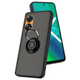 Θήκη για Oppo Reno8 T, Frosted Ring, μαύρη