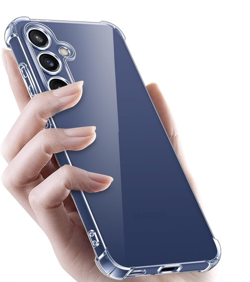 Θήκη για Samsung Galaxy S25 FE, Dropproof, διαφανής