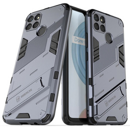 Θήκη για Realme C21Y/C25Y, Military kickstand, μπλε