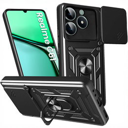 Θήκη για Realme C61, CamShield Slide, μαύρη