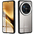 θήκη για το Vivo X200 Pro 5G, Magnetic Dual Glass, μαύρη