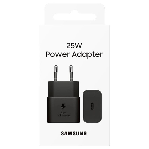 Φορτιστής δικτύου Samsung EP-T2510NBEGEU 25W USB-C (μαύρος)