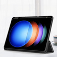 Θήκη για Xiaomi Pad 6S Pro 12.4, Smartcase Hybrid, με χώρο για γραφίδα, μαύρη