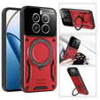 Θωρακισμένη θήκη για Realme 12 Pro 5G / 12 Pro+ 5G, Magnetic Ring, κόκκινη