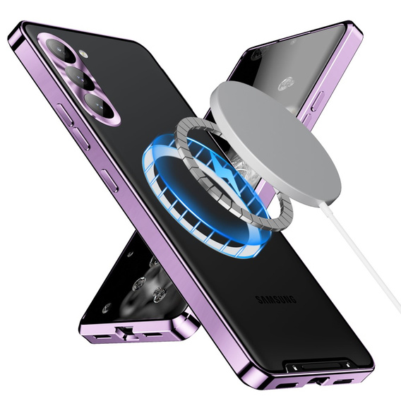 θήκη προστασίας κάμερας για το Samsung Galaxy S23 Plus, CamShield MagSafe, διαφανής / βιολετί