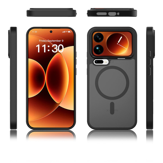 Θήκη Fusion Hybrid για MagSafe για Xiaomi 17 Pro Max, μαύρη