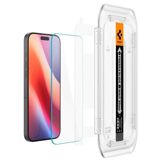 SPIGEN Glas.TR EZ Fit σκληρό γυαλί (2 τμχ) για iPhone 17 Pro Max / 16 Pro Max