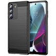 Θήκη για Motorola Moto G200 5G, Carbon, μαύρη