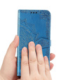 Θήκη με πτερύγιο για Honor Magic 6 Lite 5G, Mandala, μπλε