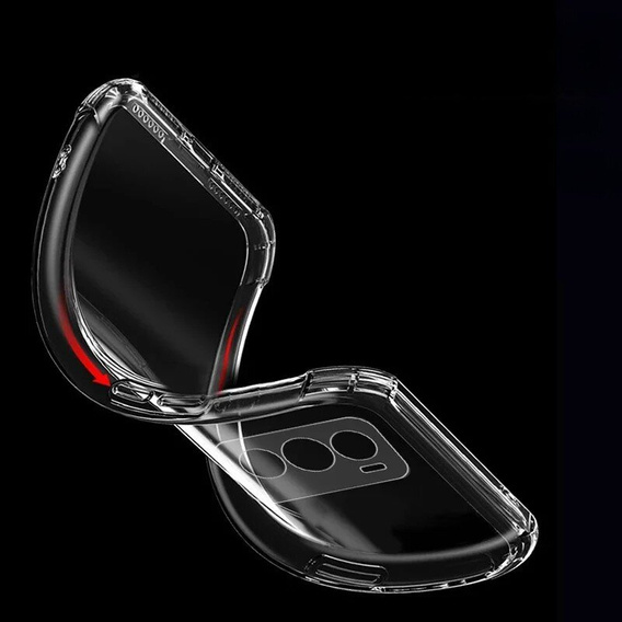 Θήκη για Oppo Reno 12 Pro, Dropproof, διαφανής