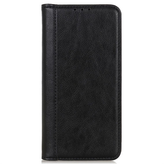 θήκη με πτερύγιο για Google Pixel 9A, Split Leather, μαύρη
