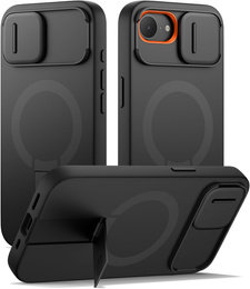 SURITCH - Μαγνητική προστατευτική θήκη με κάλυμμα κάμερας και βάση στήριξης για iPhone 16e