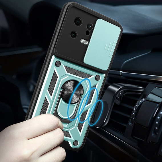 Θήκη για Xiaomi 13, CamShield Slide, πράσινο