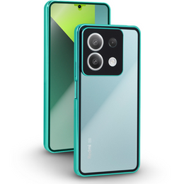 θήκη για το Xiaomi Redmi Note 13 Pro 5G, Magnetic Dual Glass, πράσινη