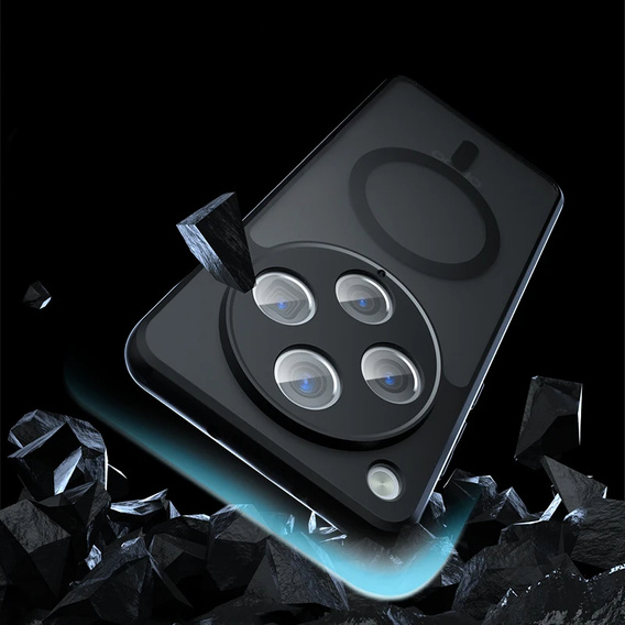 Θήκη για Oppo Find X8 Pro, για MagSafe, ERBORD Μatt Case, μαύρη