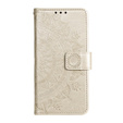 Θήκη με πτερύγιο για Xiaomi Redmi Note 13 Pro 4G / Xiaomi Redmi Note 14S / Xiaomi Poco M6 Pro 4G, Mandala, χρυσή