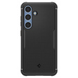 θήκη Spigen για Samsung Galaxy S25+ Plus, Core Armor MagSafe, μαύρη + μετριασμένο γυαλί 9H