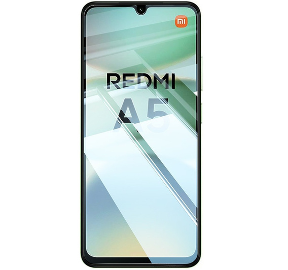 Μετριασμένο γυαλί 3D για Xiaomi Redmi A5, μαύρο πλαίσιο