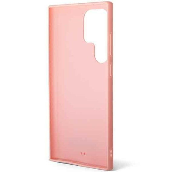 Karl Lagerfeld Θήκη για Samsung Galaxy S23 Ultra, Saffiano Mono Metal, ροζ