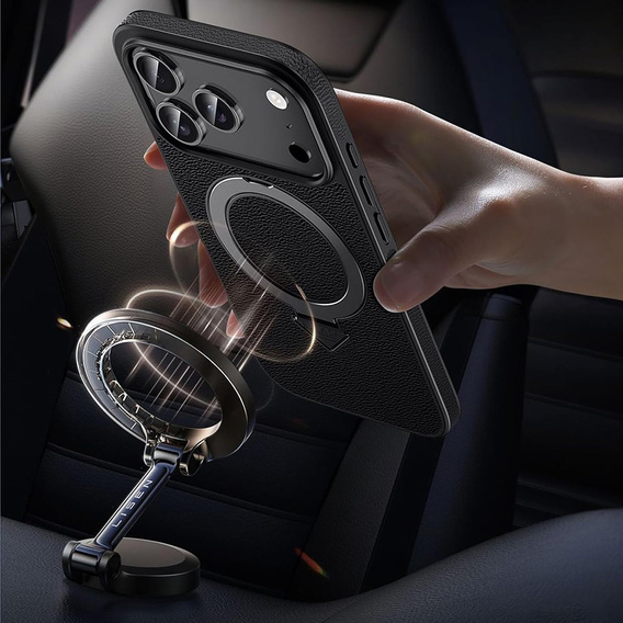 Δερμάτινη θήκη με βάση MagSafe για iPhone 17 Pro Max