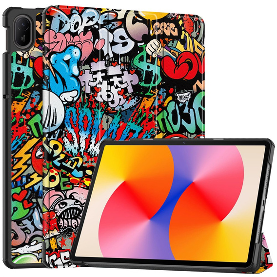 Θήκη για Huawei MatePad SE 11 2024, Smartcase, graffiti