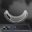 Θήκη για iPhone 16 Pro Max, ERBORD Slim, διαφανής + γυαλί 9H