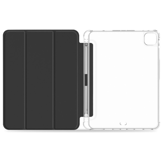 Θήκη για iPad Pro 11 2022 / 2021 / 2020, Smartcase Hybrid, με χώρο για γραφίδα, μαύρη