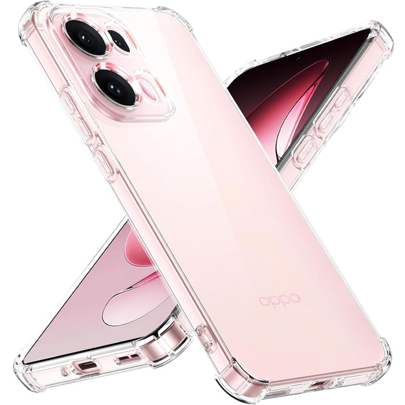 Θήκη για Oppo Reno 13 Pro, Dropproof, διαφανής