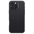 Θήκη για iPhone 16 Pro Max, θωρακισμένη Nillkin, Carbon Fiber, για Magsafe, μαύρη