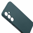 Θήκη για Samsung Galaxy S24+ Plus, Silicone Lite, σκούρα πράσινη