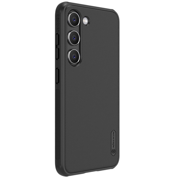 NILLKIN θήκη για Samsung Galaxy S23, θήκη Super Frosted Shield, μαύρη