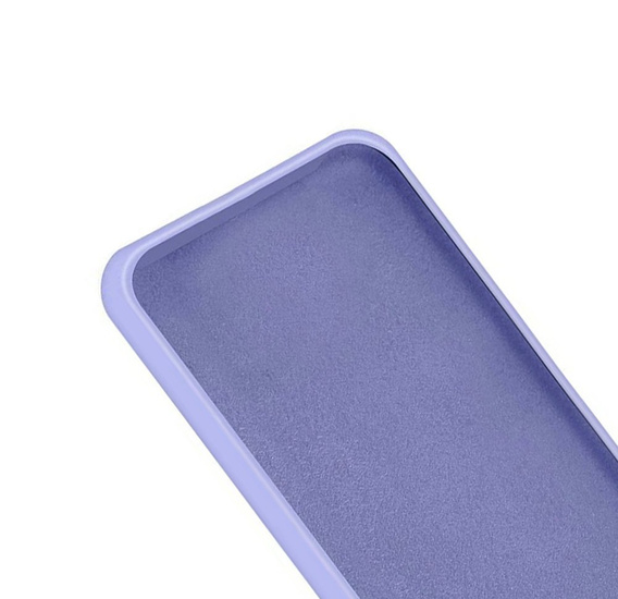Θήκη για Samsung Galaxy S21, Silicone Lite, λεβάντας