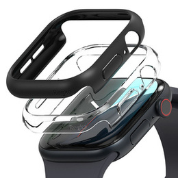 Θήκη Ringke για Samsung Galaxy Watch 6 Classic 47mm, Slim, 2-Pack, διάφανο / μαύρο