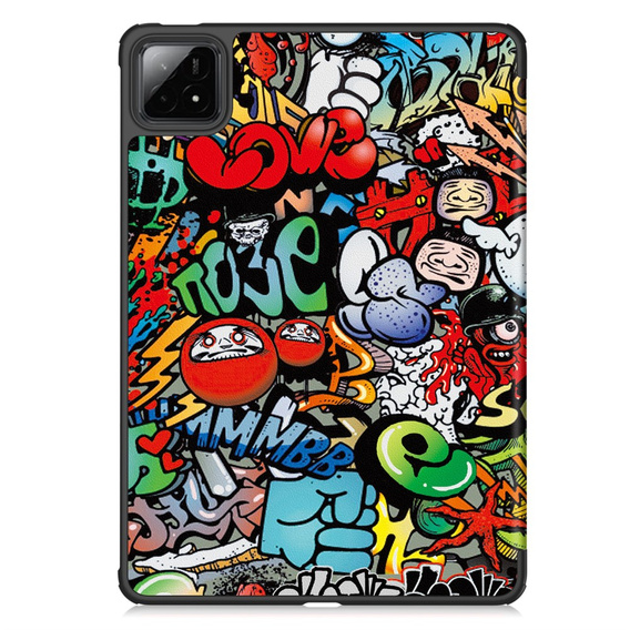 Θήκη για Xiaomi Pad 7 / 7 Pro, Smartcase, graffiti