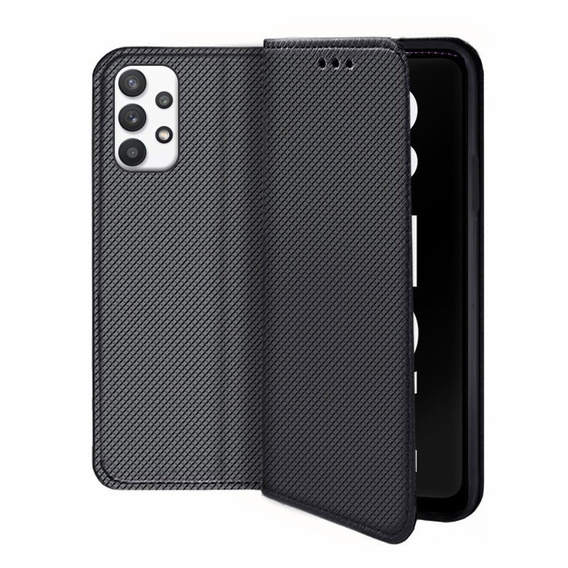 Θήκη με πτερύγιο για Samsung Galaxy A32 5G, Wallet Smart Magnet, μαύρη