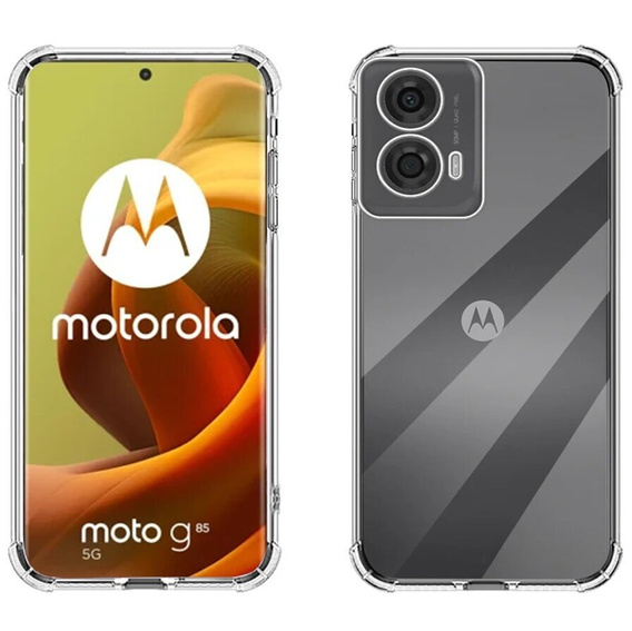 Θήκη για Motorola Moto G85, Dropproof, διαφανής