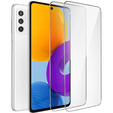 2x Μετριασμένο γυαλί για Samsung Galaxy M52, ERBORD 9H Hard Glass στην οθόνη